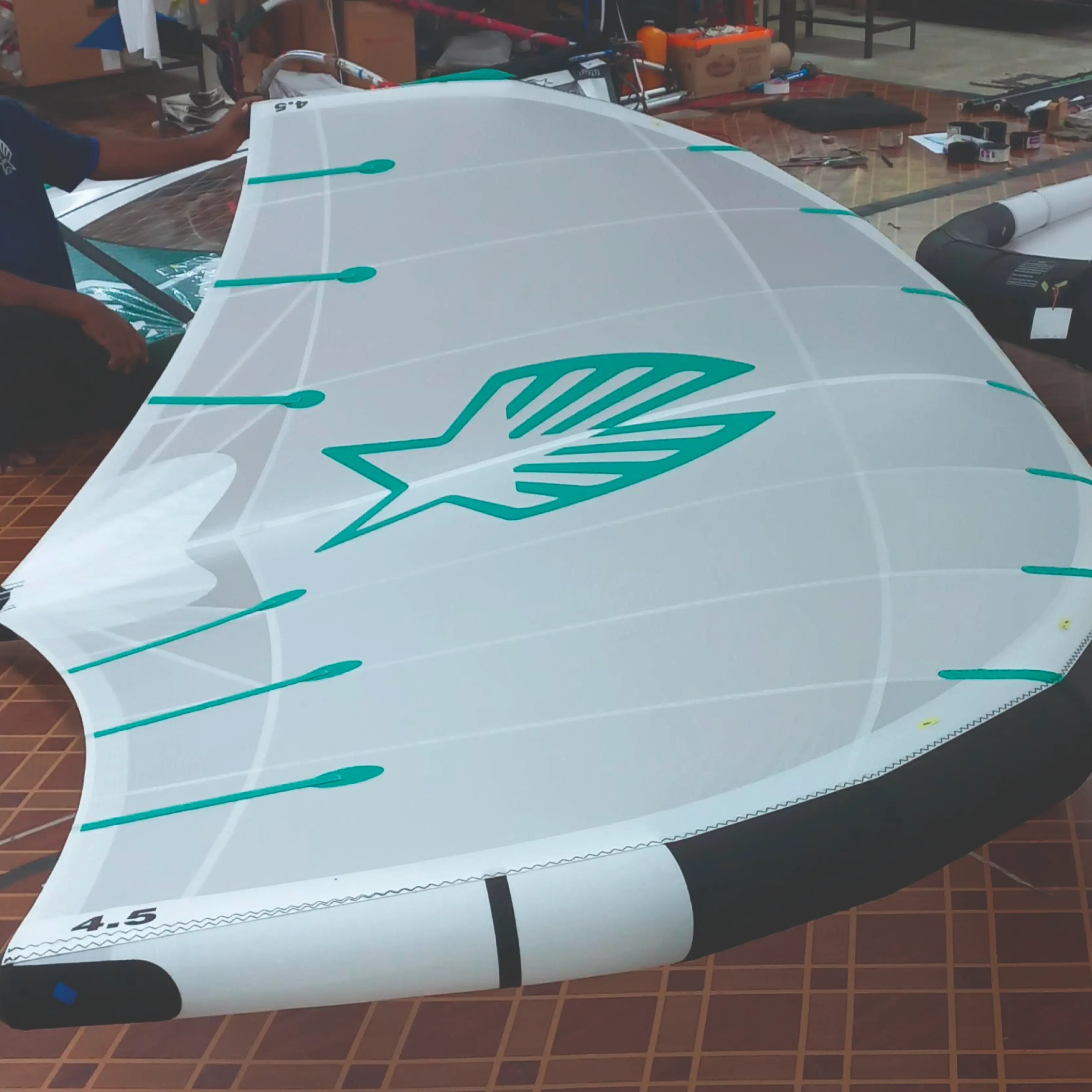 How a Wingfoil Wing Is Built