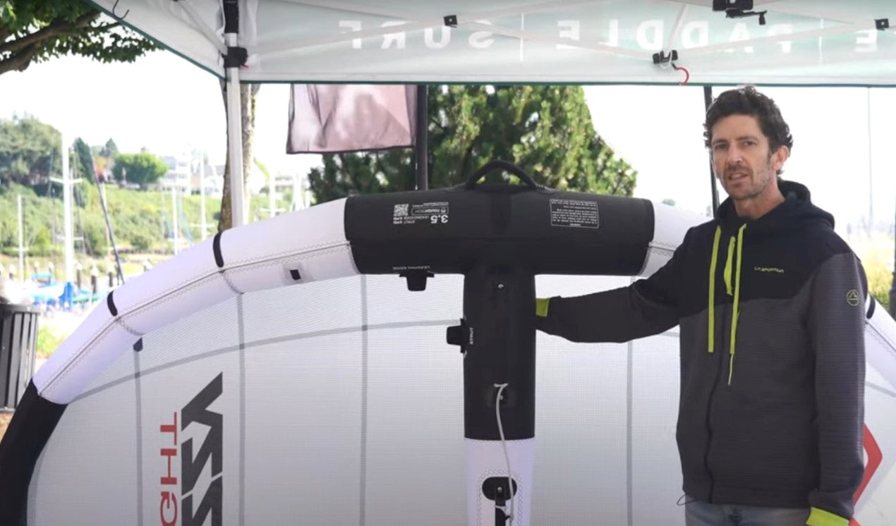 EZZY Flight Wing First Impressions by Kite Paddle Surf